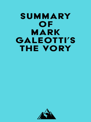 cover image of Summary of Mark Galeotti's the Vory
